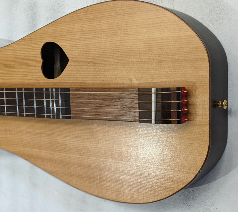 Bass Fretted Dulcimer Tail