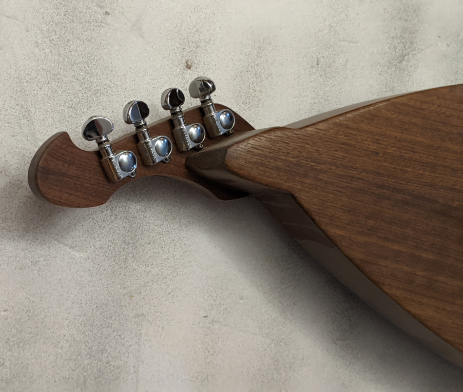 Canoe Paddle Fretted Dulcimer Back Pagheand
