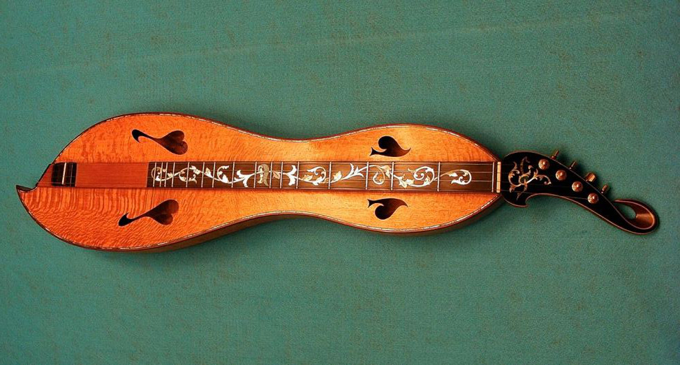 Fancy Fretted Dulcimer Top